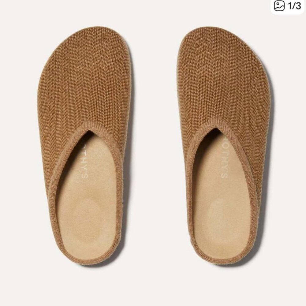 DISO Herringbone Teak Rothy's Clog 9